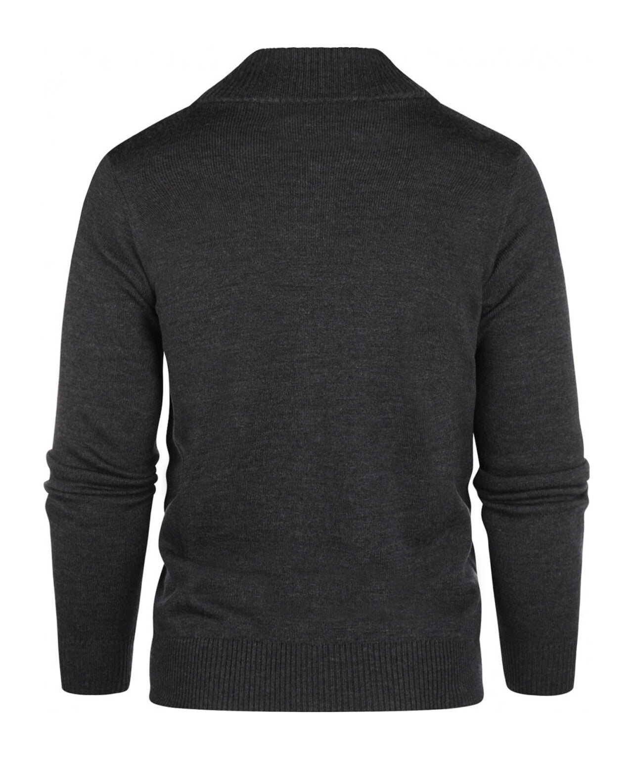 Merino Zip Vest | Anthracite Grey