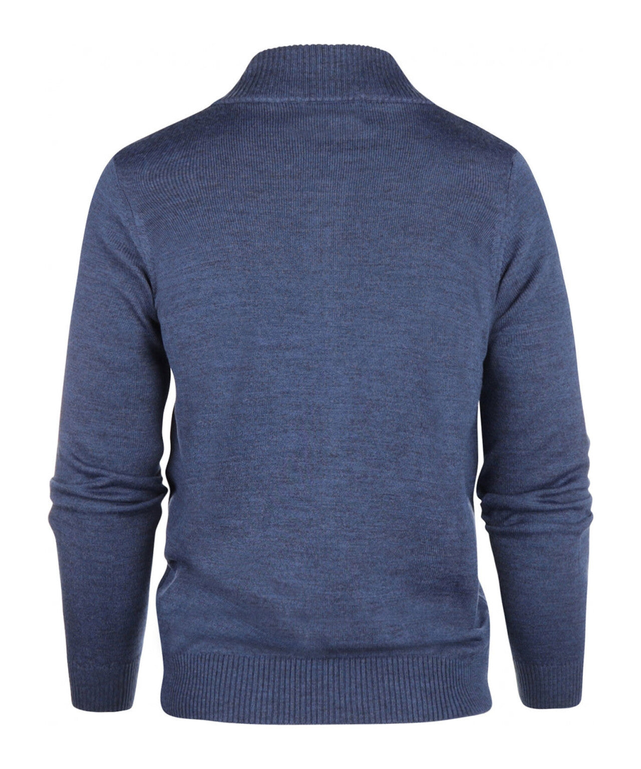 Merino Zip Vest | Blue