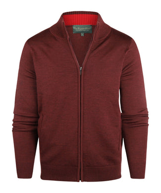 Merino Ritsvest | Rood