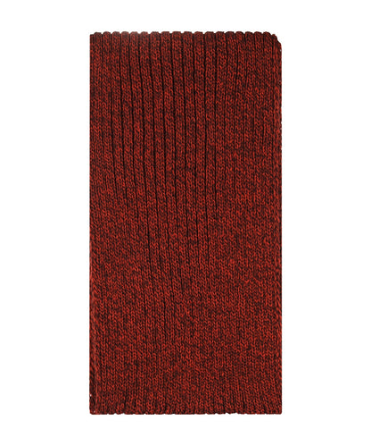 Ribbed Merino Scarf | Donker Rood