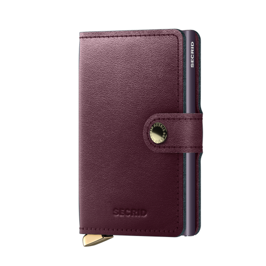 Premium Miniwallet | Dusk Bordeaux