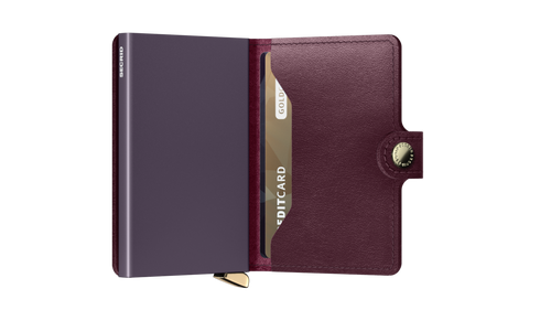 Secrid Premium Miniwallet | Dusk Bordeaux