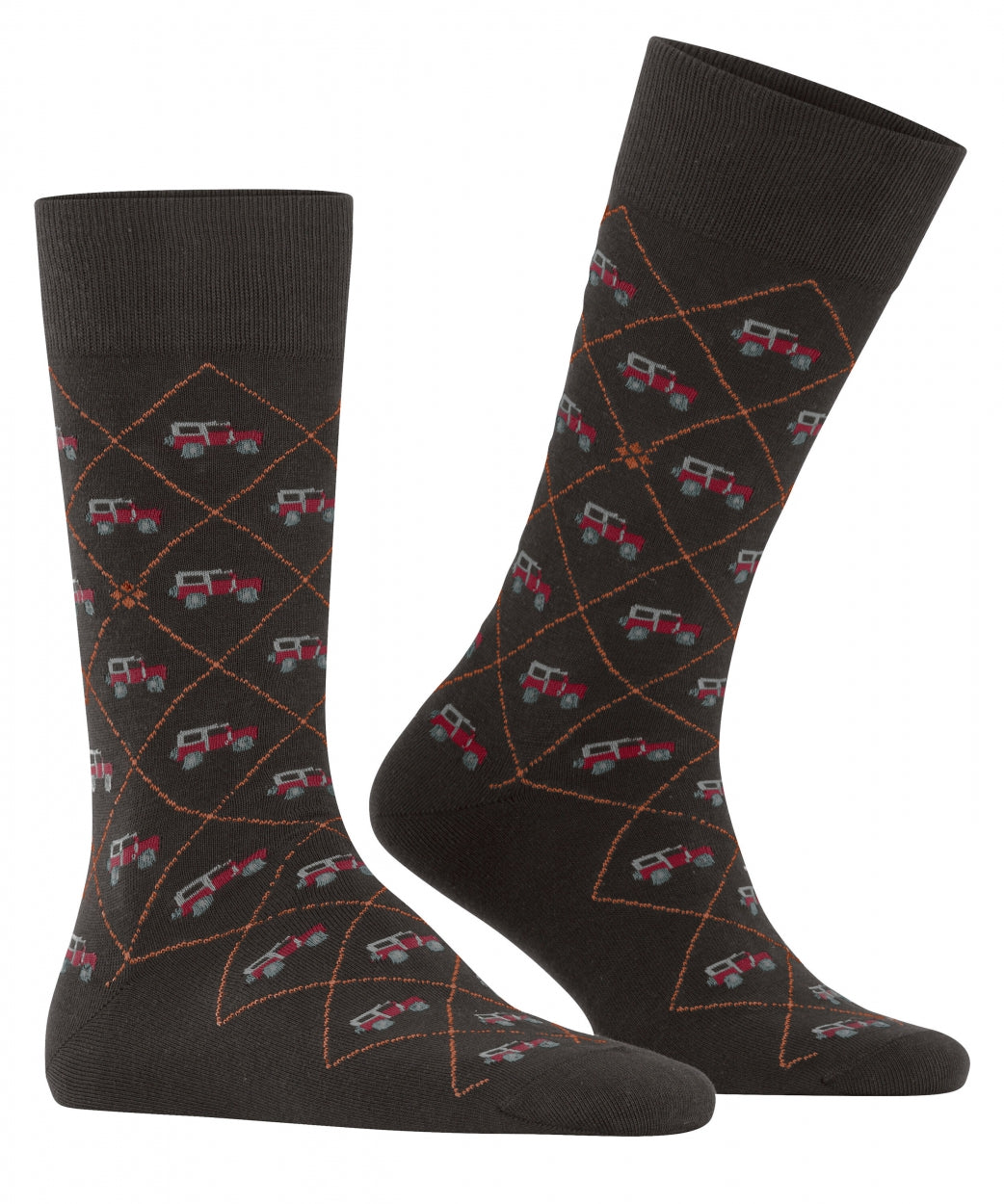 Burlington Auto Herrensocken | Braun