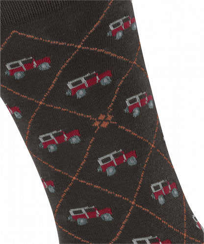 Burlington Auto Herrensocken | Braun