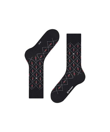 Burlington Guard Heren Sokken | Zwart