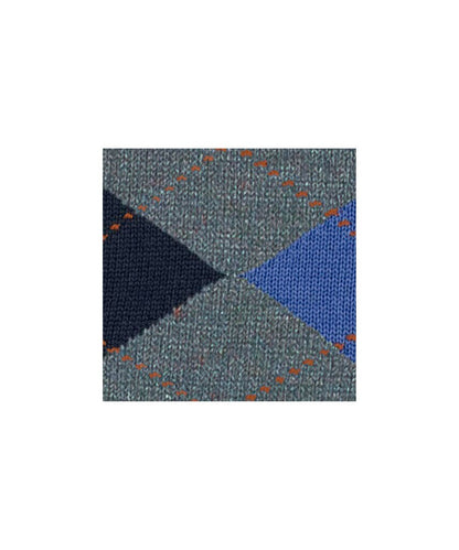 Dundee Sok | Light Jeans Diamond Check