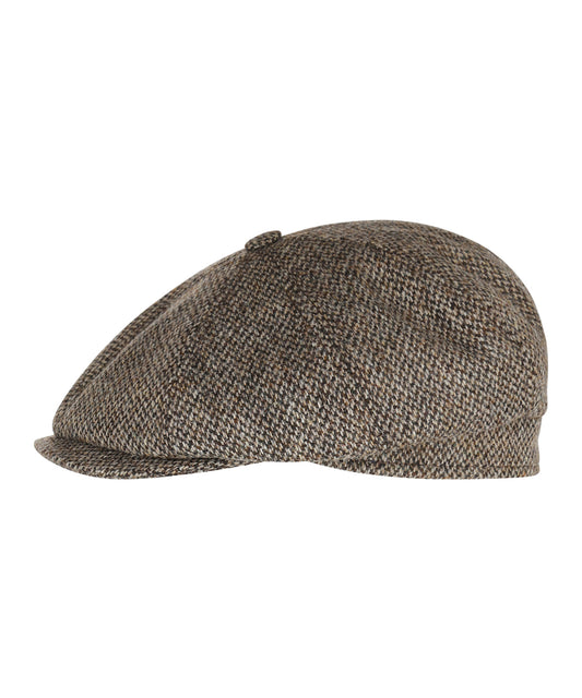 Tweed Ballon Cap | Beige