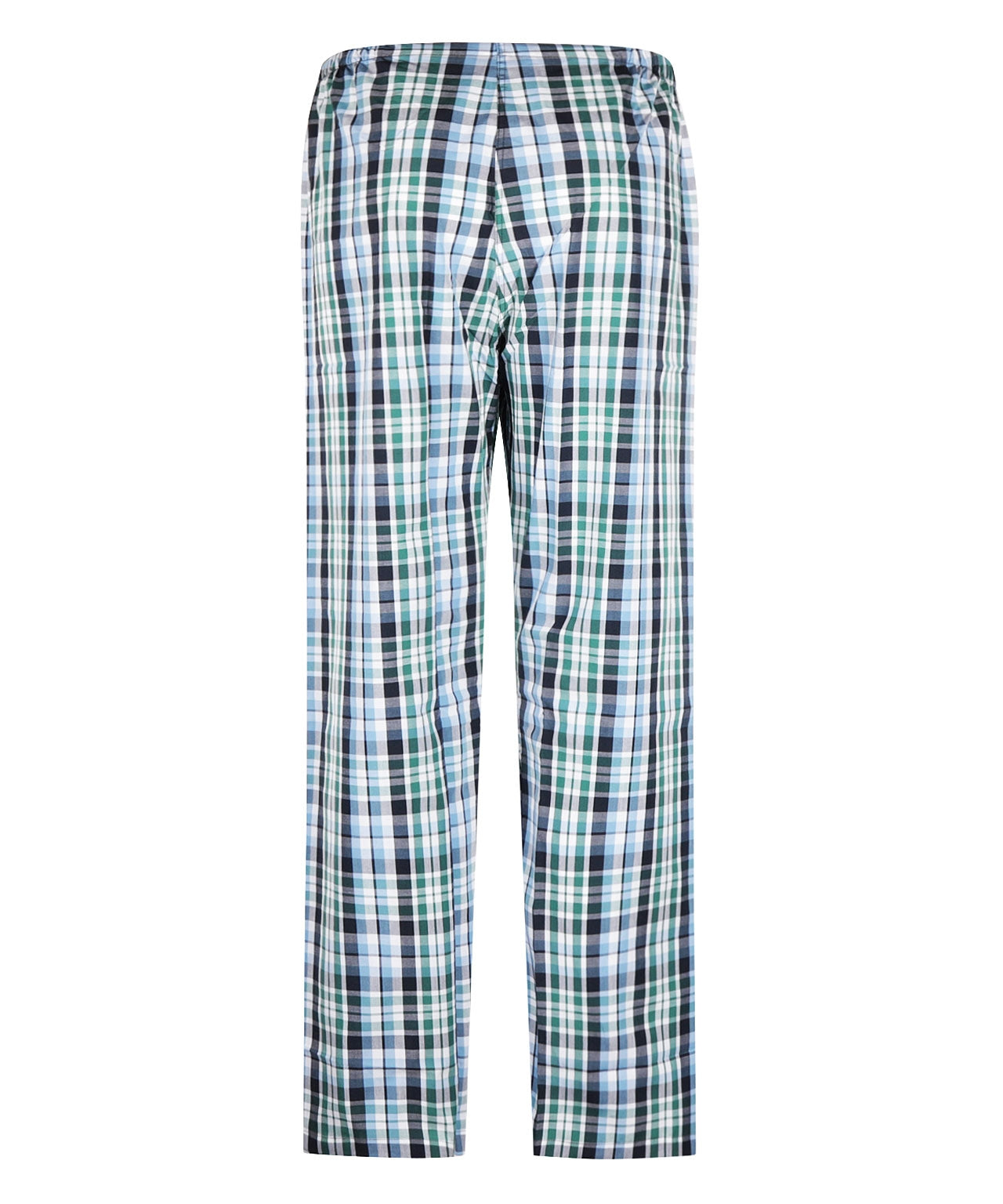 Derek Rose Flanell-Pyjama-Set | Blau