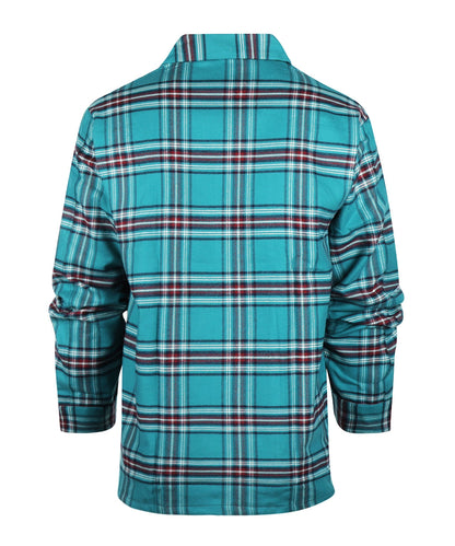 Derek Rose Flannel Pyjama Set | Green