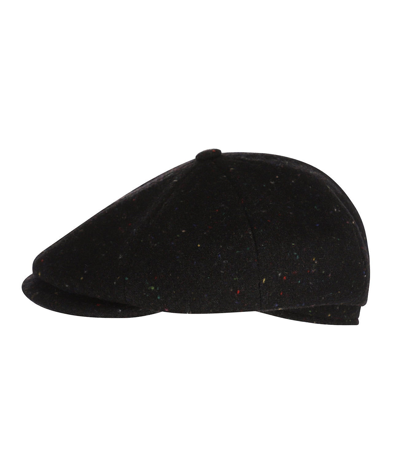 Schiebermütze aus Tweed | Blau