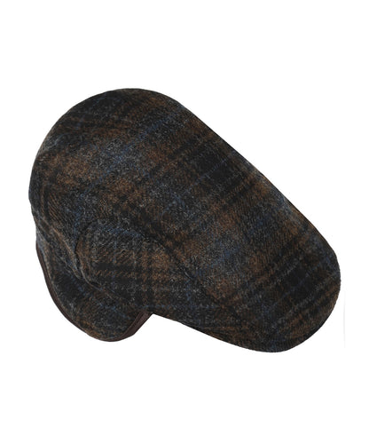 Tweed Cap | Bruin/Navy ruit