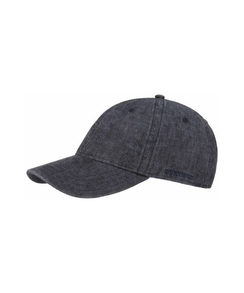 Baseball Cap Linen | Grey Silver