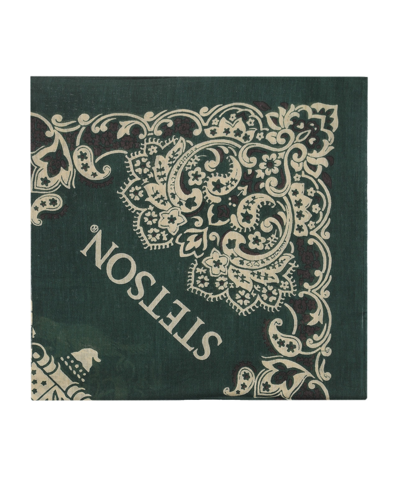 Bandana Cotton | Donkergroen design