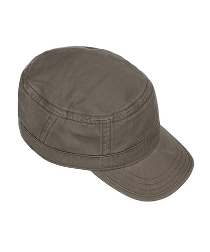 Army-Cap aus Baumwolle | Olivgrün