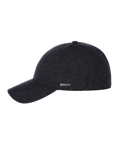 Setson Baseball Cap Herringbone | Blue Herringbone