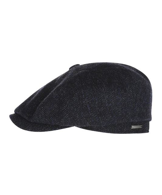 Hatteras Wool Herringbone | Donkerblauw Herringbone