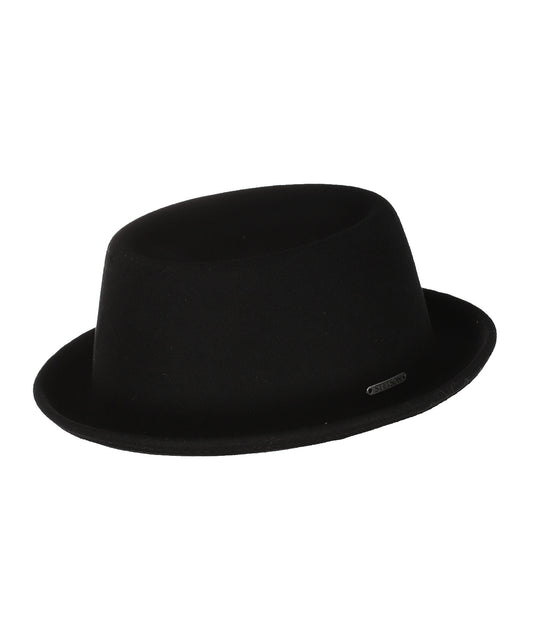 Pork Pie Woolfelt | Zwart