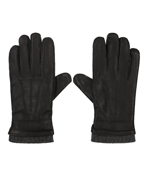 Stetson Handschoenen Deerskin met Cashmere | Zwart
