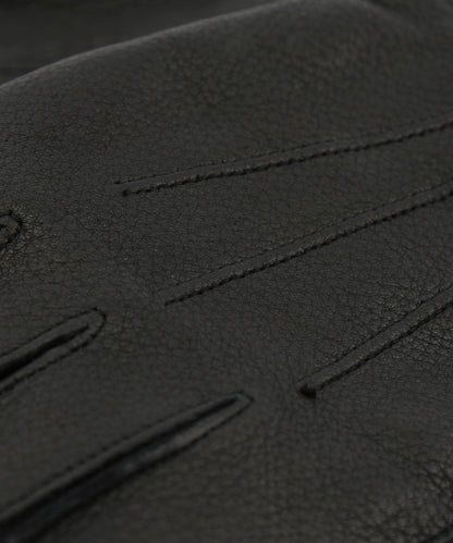 Gloves Deer/Cashmere | Zwart