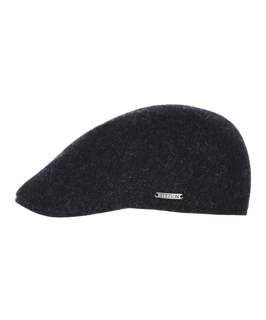 Texas Wool Herringbone | Donkerblauw Herringbone