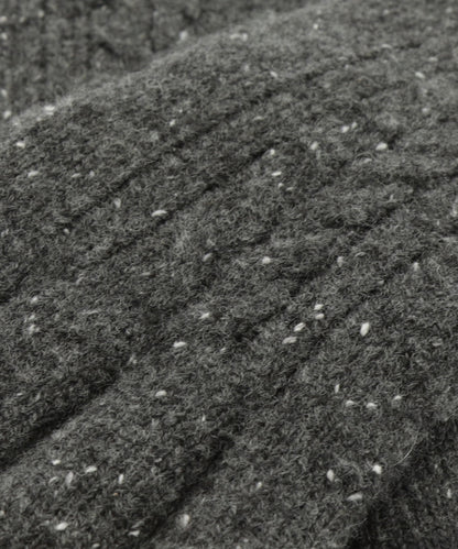 Cable Knit Glove | Grey