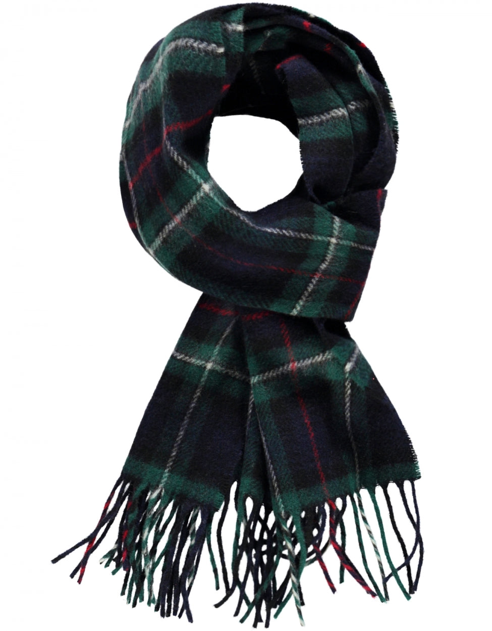 Checked Lambswool Scarf | MacKenzie