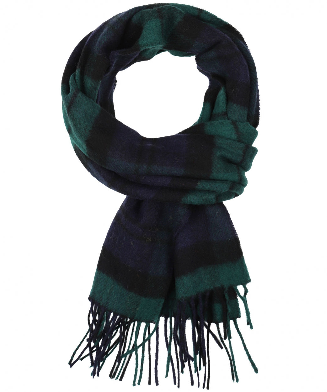 Lambswool Scarf | Blackwatch tartan