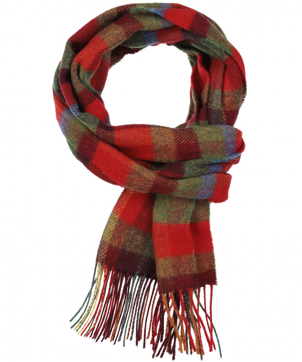 Sjaal Anderson | Schotse Tartan | Blauw/rood | Lamswol | Zacht/warm Sjaal Anderson | Schotse Tartan | Blauw/rood | Lamswol | Zacht/warm