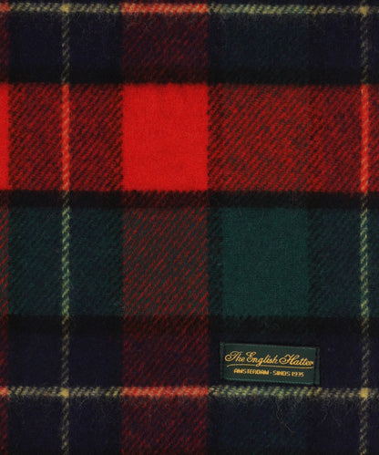 Lambswool Scarf Medium | Red Green Tartan