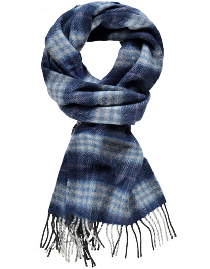 Lambswool Scarf Long | Red Green Check