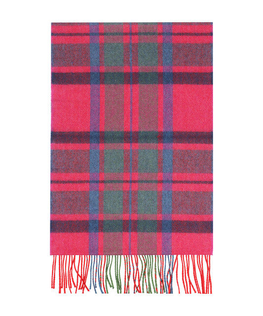 Merino Luxury Wool Scarf | Fuchsia ruit