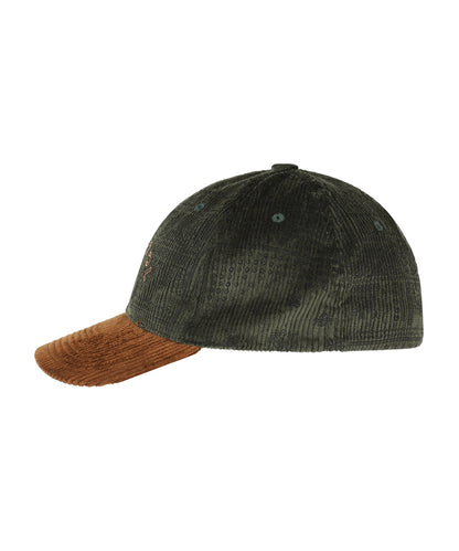 Kangol Cord-Baseballkappe | Grün