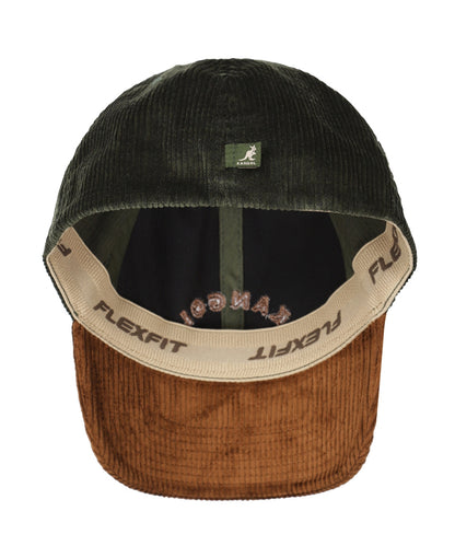 Kangol Cord-Baseballkappe | Grün