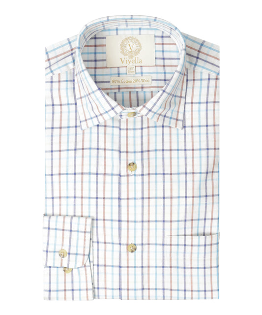 Viyella Shirt | Blue