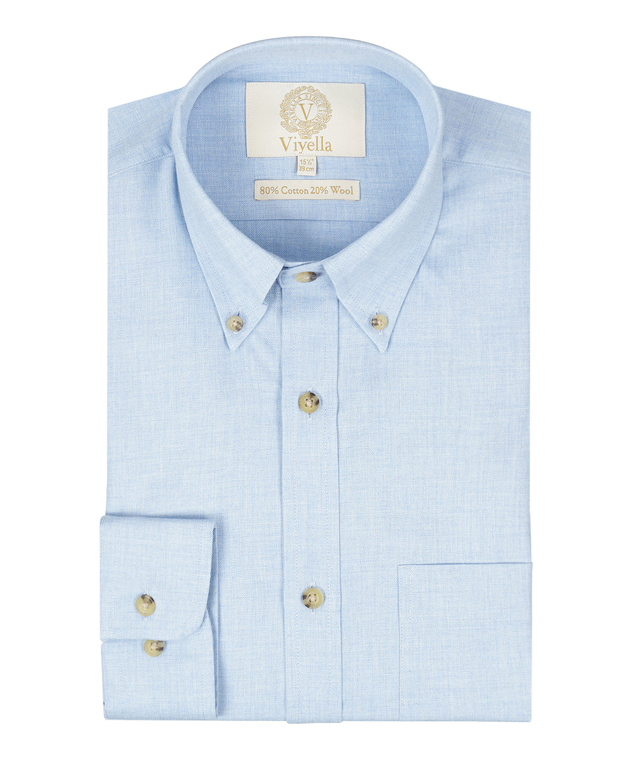Shirt BD | Lichtblauw
