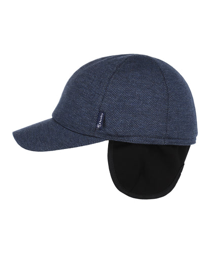 Ohrenklappen für Baseballkappe | Blau
