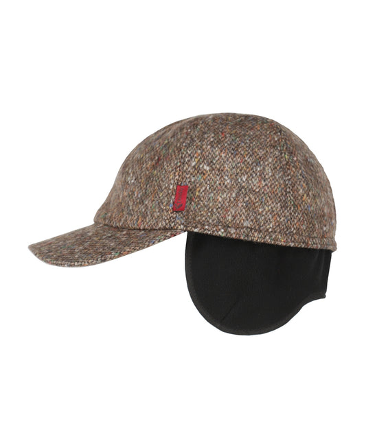 Baseball Cap Earflap | Brown