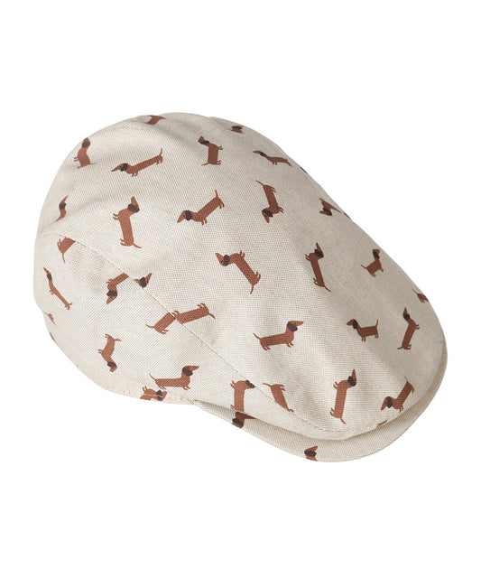 Klassieke Cap | Zand Bruine teckels