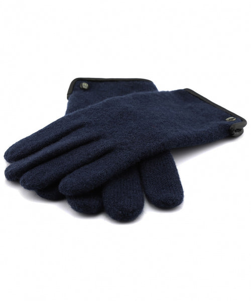 Wollen Handschoen | Navy Blauw