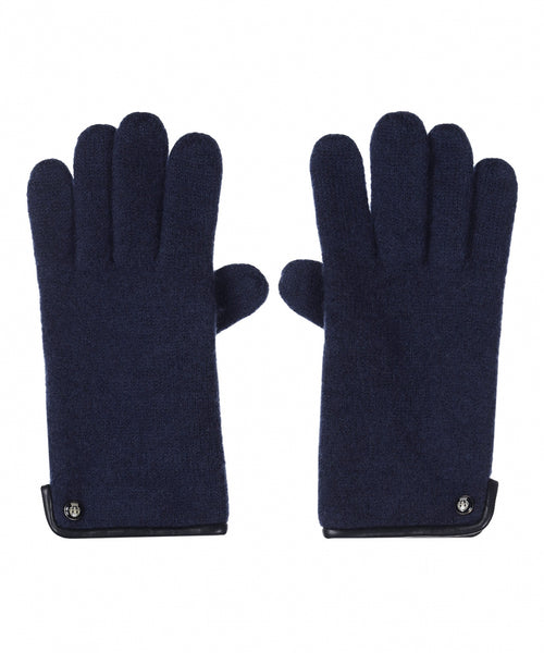 Wollen Handschoen | Navy Blauw