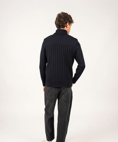 Saint James Vest Calypso | Navy Blue