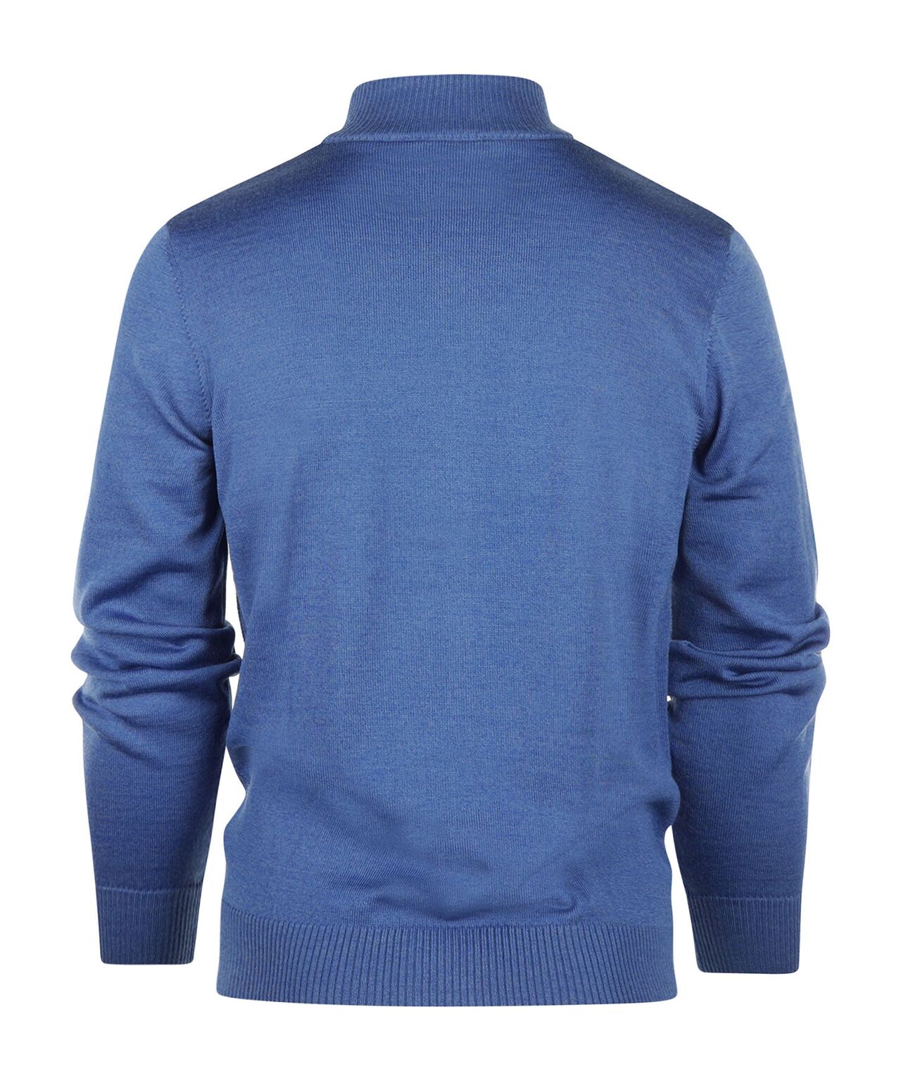 Maerz Sporty Zip Vest Merino | Blue
