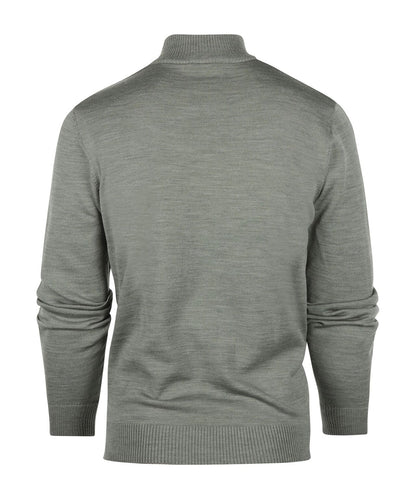 Ritsvest Merinowol | Saliegroen