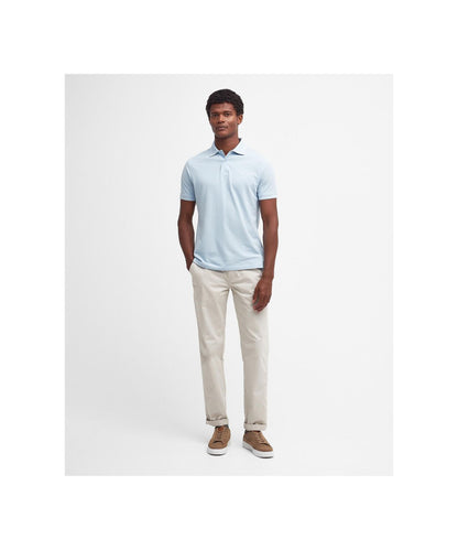 Lightweight Sports Polo | Chambray Blue