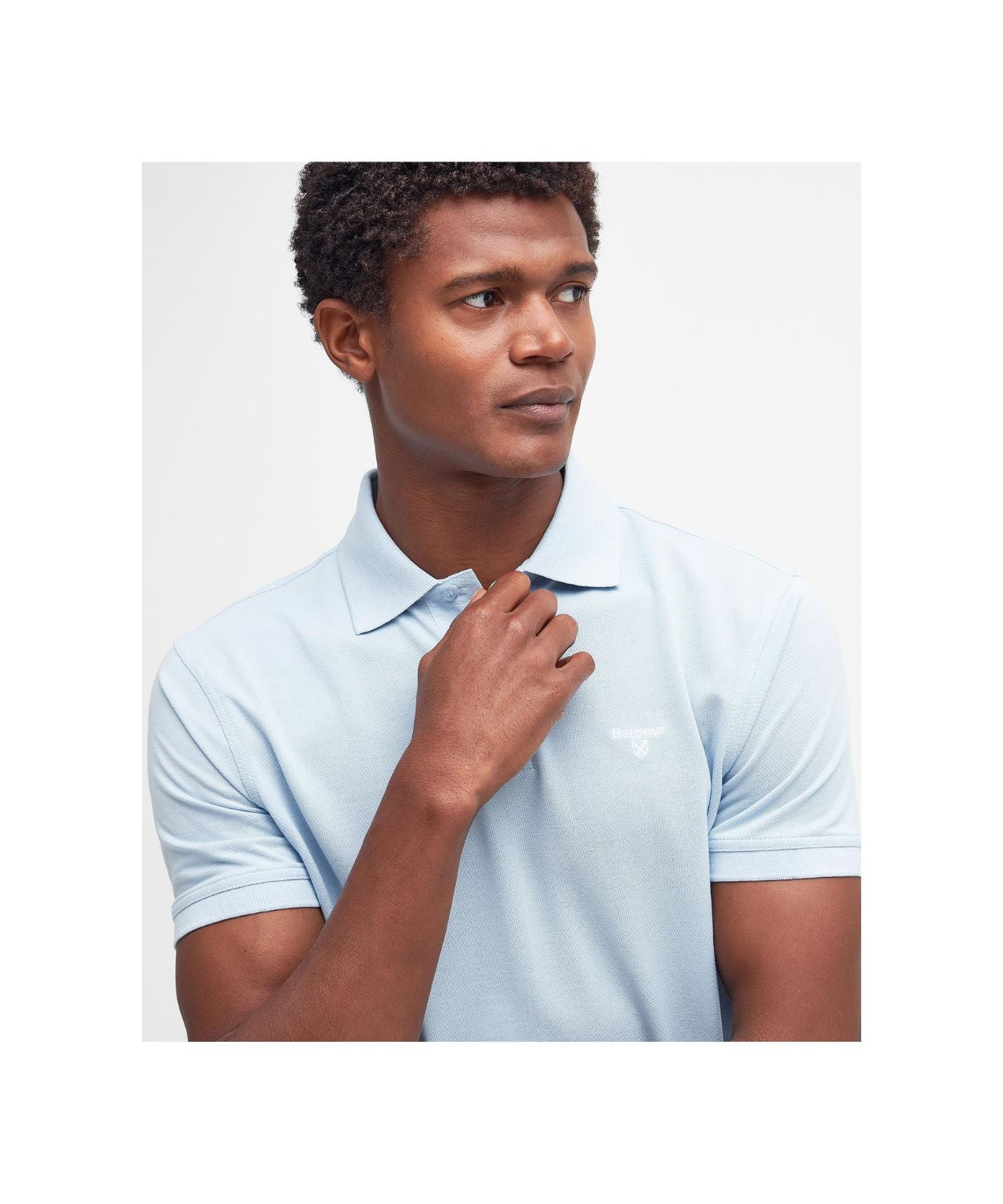 Lightweight Sports Polo | Chambray Blue