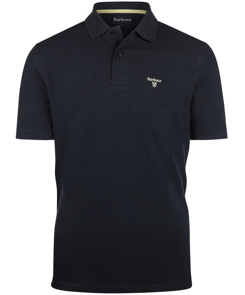 Barbour Lightweight Sports Polo | Navy Blauw