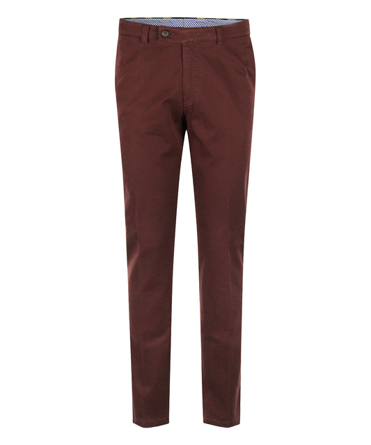 Pantalon Leeds Katoen | Kastanje