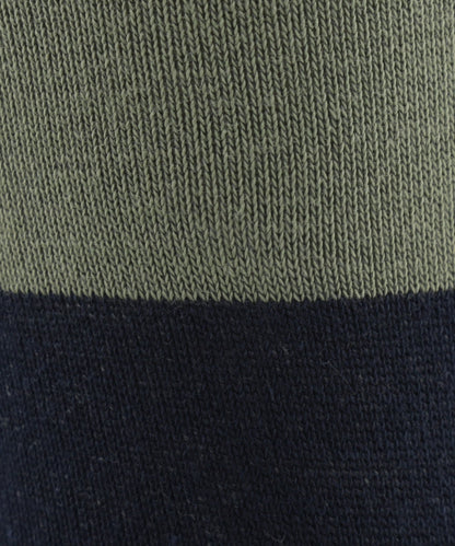 sok colour block 2-pack | Navy Stripe