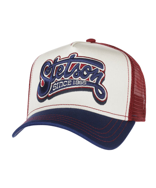 Beschriftung für Trucker-Caps | Marineblau