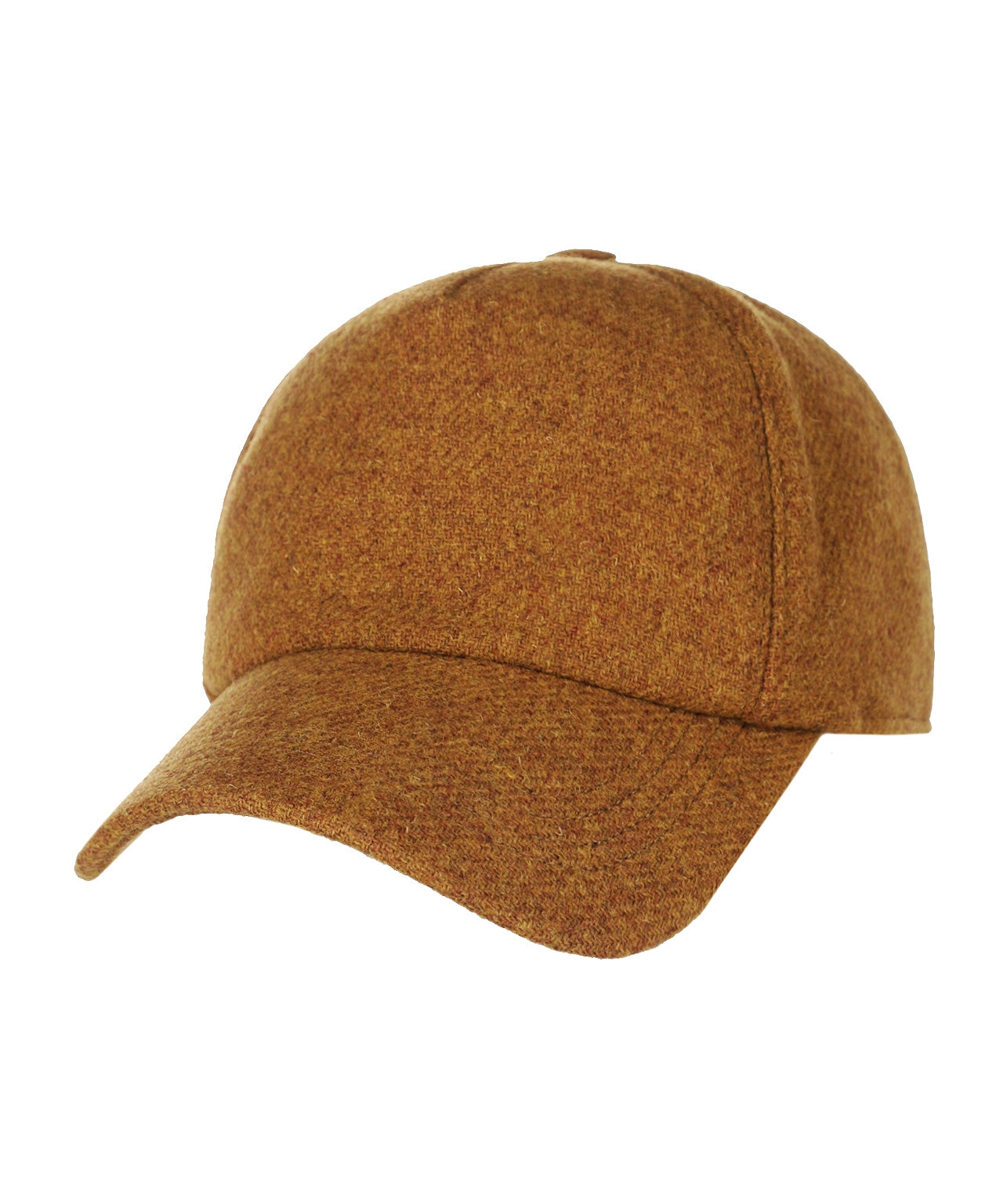 Wigens Tweed Baseballkappe | Gelb